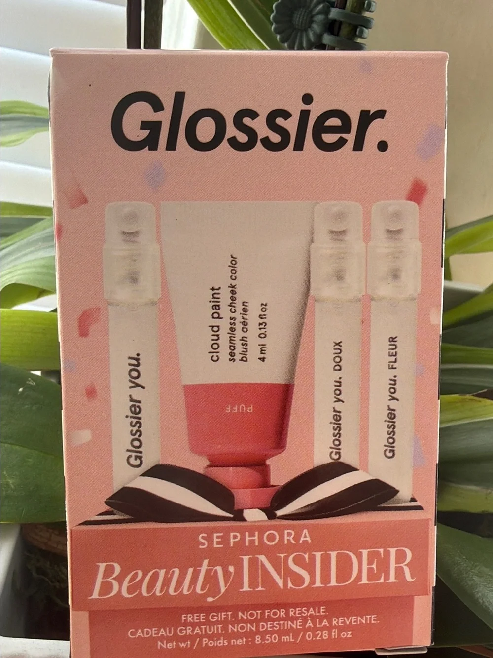 Glossier Mini Blush & Lip Set — Coral Pink